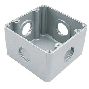 Caixa de piso 4x4 3/4 baixa aluminio