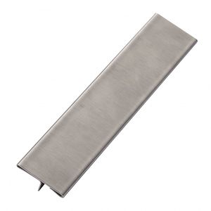 perfil aluminio milano t 3.00m viscardi inox escovado - 269