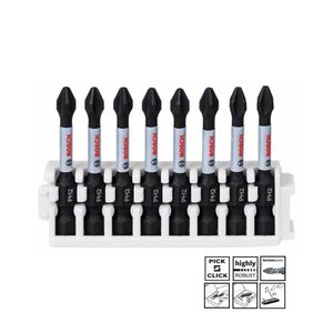 jogo bits impact ph2 50mm bosch - 2608522330000