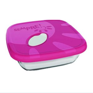 travessa quadrado 6111 700ml nadir c/tp - 001591