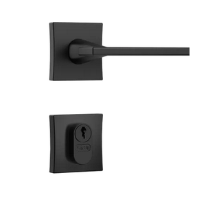 fechadura roseta quadrada 3000 classic stam black ext - 40700