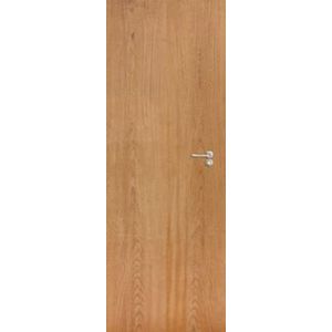 Porta De Madeira Ipe Champanhe Lisa 60X210 Otima Enc+Fur - 4095