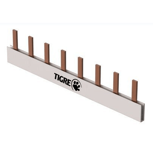 barramento fase monofasico 8lig tigre - 37430803