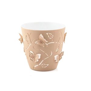 cachepot 3d 2.5l plasvale bege - 1699