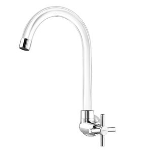 torneira para cozinha parede bica movel fienza 1/2 viqua cristal - 1170029
