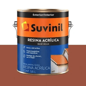 resina b agua 3.6l suvinil ceramica telha - 50219201