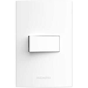 conjunto 2x4 1int paralelo inovapro 10a alumbra branco 250v - 85034
