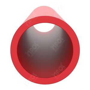 eletroduto c/ uv 3/4 inpol vermelho - 115