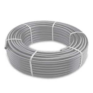 mangueira lisa reforc 1x2.5mm lealplastic cinza 50m - 6266