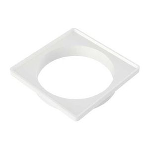 porta grelha quadrada 150mm tigre branco - 27591183