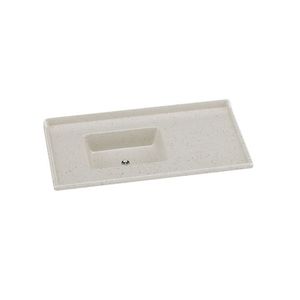 pia granitada sintetica 100cm aj rorato travertino - 504214