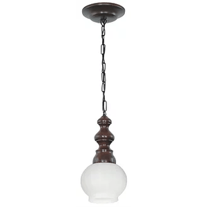 pendente 1lam rustico muller envelhecido - 551E