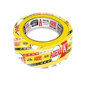 fita crepe automotiva a128ra 48mmx40m adere amarelo