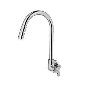 torneira para cozinha parede bica alta nova trio docol cromado - 01258306