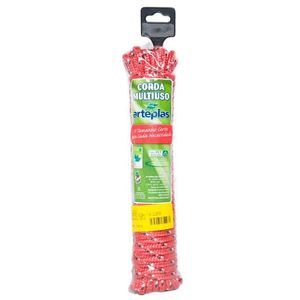corda trancada pet 545kgf 8mm arteplas colorido 15m - 011213510
