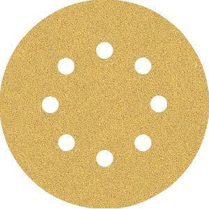 disco lixa g60 exc470 125mm bosch amarelo 5pecas - 2608900804000