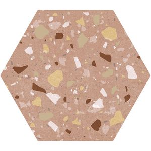 revestimento (a) bold/natural confete hexa 17.5x17.5 ceusa pink mix - 5062142A