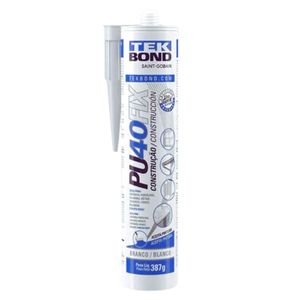 Adesivo Poliuretano PU40 387g / 280ml Branco Tekbond