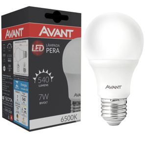 Lampada led pera 7w 6500k bivolt