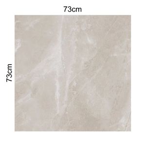 porcelanato (a) retificado/polido fuji 73x73 delta sand - 2271A