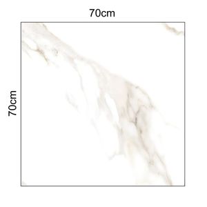 porcelanato (a) retificado/polido marmo douro 70x70 delta - 2316A