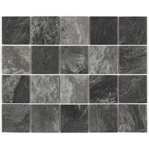 pastilha ardosia mesh 7.5x7.5 eliane black mate - 8040044