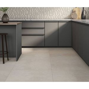 porcelanato (a) retificado/natural urban mood mid 80x80 portobello grey - 12276E