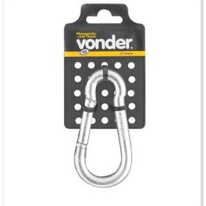 mosquetao c/trava 8x80mm vonder 805kg - 3568008081