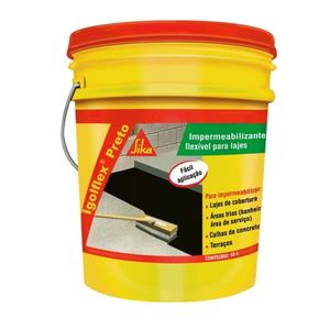 Impermeabilizante Igolflex 18L Sika Preto - 478189