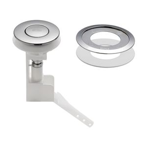 Acionamento Para Caixa Acoplada Superior Abs Blukit Cromado - 340213