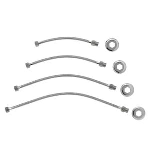 ligacao flexivel 4607c 30cm deca cromado - 4607C030