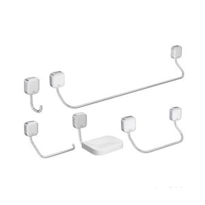 kit de acessorios pix 5pcs deca cromado - 2000C02