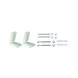 conjunto de fixacao bacia/bide lateral deca cromado - SP12101