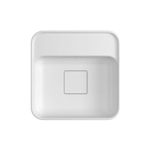cuba apoio quadr 30cm deca branco c/mesa - L11030M17