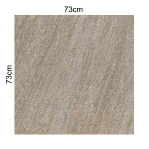 porcelanato (a) retificado/out campania 73x73 delta stone - 2277A