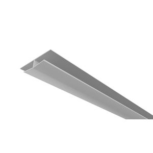 emenda de pvc "h" 6.00m perin branco 6/8/10mm - 15600