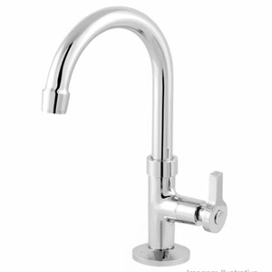 torneira para lavatorio mesa c55 2196 cristal 1/4 volta imperatriz cromado - 1457