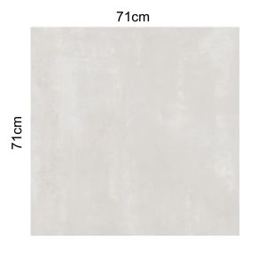 piso (a) retificado/acetinado alvorada 71x71 durag cinza - 2498A