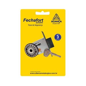 trava porta f2000zlo simples alianca chave pret - 059514