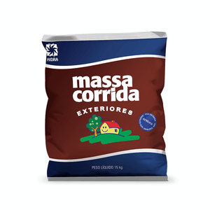 massa acrilica 15kg hidra