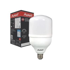 lampada led e27 bulbo 40w 6500k avant branco bivolt - 289271379
