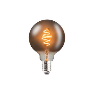 lampada led retro g95 5w 2200k e27 avant preto bivolt - 338520274