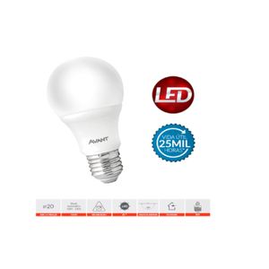 lampada led pera 9w 6500k avant branco bivolt - 289091373