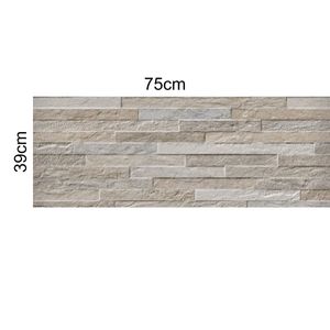 revestimento (a) retificado minerale 39x75cm incopisos beige - MRU539005A