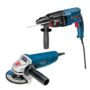 Martelete esmerilhadeira gbh2-24 + gws850 azul 220v