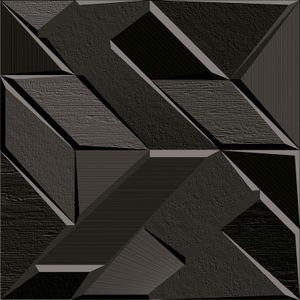 revestimento (a) retificado/matte lotus 58x58 ceusa black cx c/4pcs - 5066081A