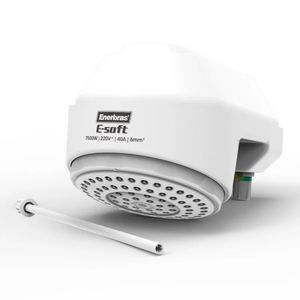 Ducha Eletronica E-Soft 7500W Enerbras Branco 220V - 3902-E