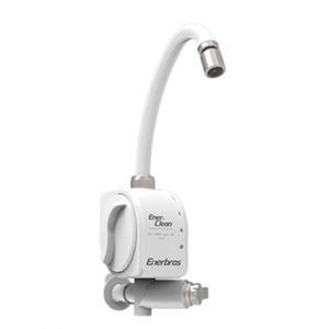 Torneira eletrica de parede clean 4800w branco com cromado 127v