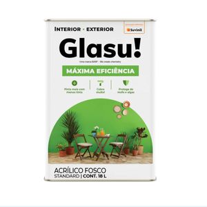 tinta glasu acrilico fosco max eficiencia 18l suvinil camurca - 53433048