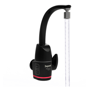 torneira eletrica parede prima 5500w zagonel preto 220v - TPMEL55220BL03